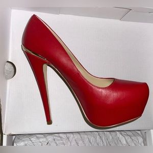 Aldo red heels